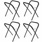 Folding Work Stand 4pk - 4000lb Total Capacity Portable Workbench Paint Platform for Auto Body Workshop