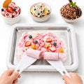 Rolled Ice Cream Maker, Premium Food Grade 316 Stainless Steel
