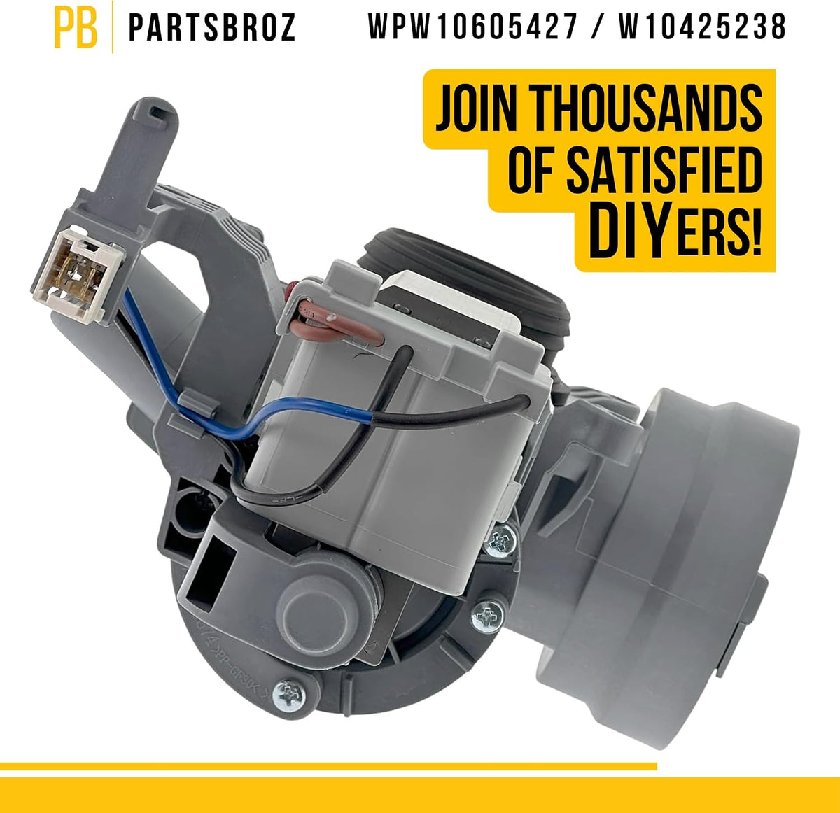 Washer Drain Pump for Maytag MHW6000AW2