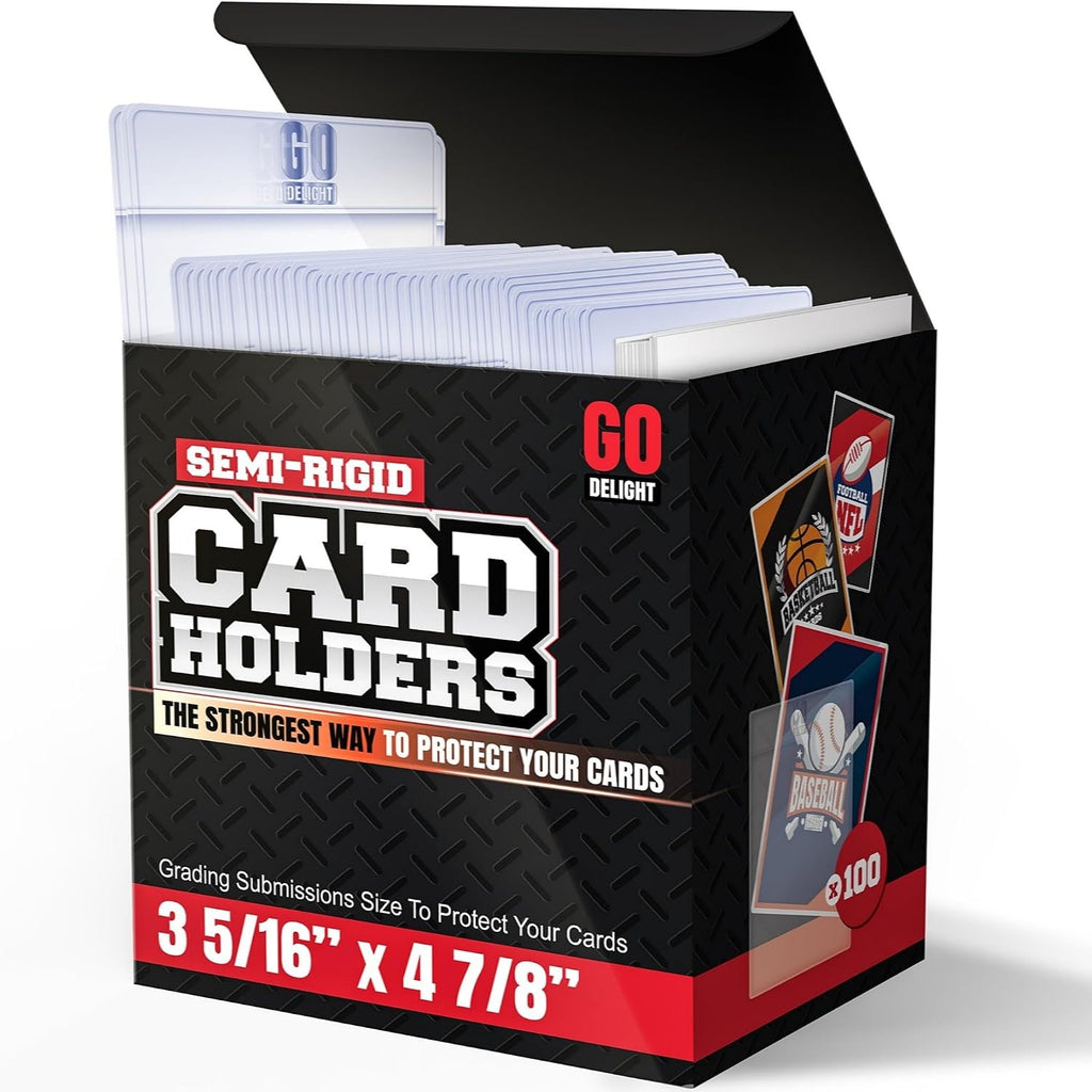 Semi Rigid Card Holders & Sleeves for PSA, CGC, BGS & TAG Trading Card Grading Submission