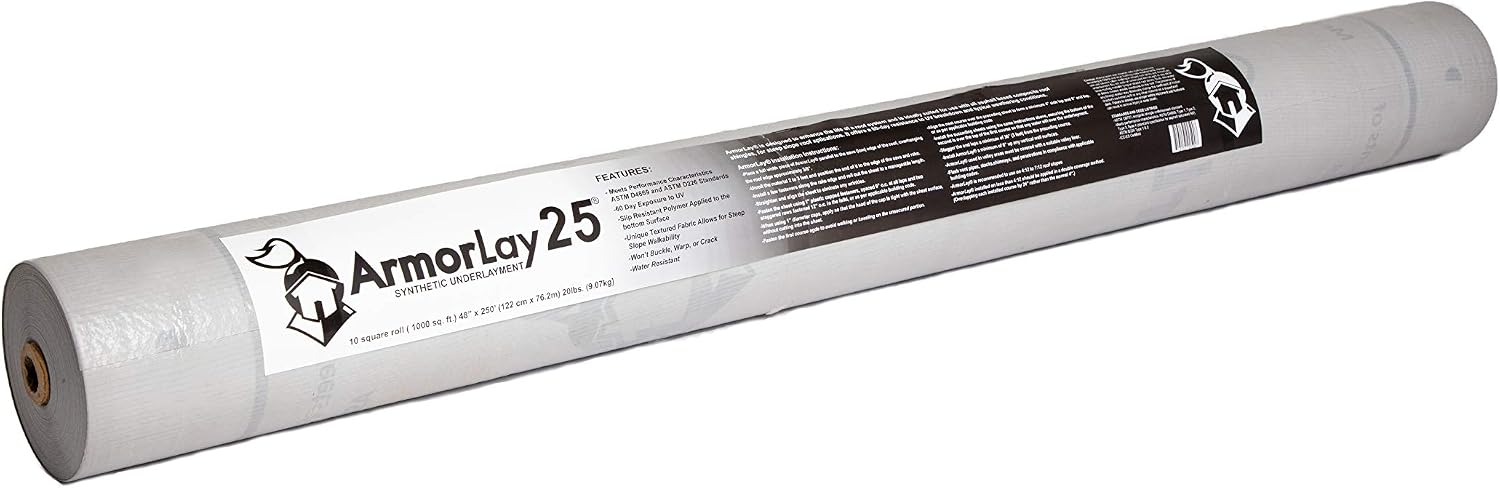 ArmorLay 25 Synthetic Roof Underlayment 4' x 250'