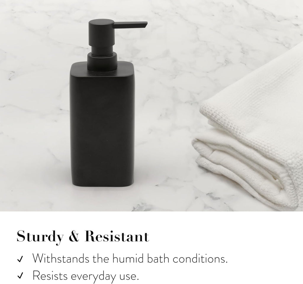 Bathroom Accessory Sets, 4 Pieces Bathroom Accessories Complete Set Vanity Countertop Accessory Set, Includes Lotion
