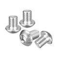 DTGN M12-1.75x20mm Button Head Socket Cap Screw 4Pack 304 SS Whitewashed