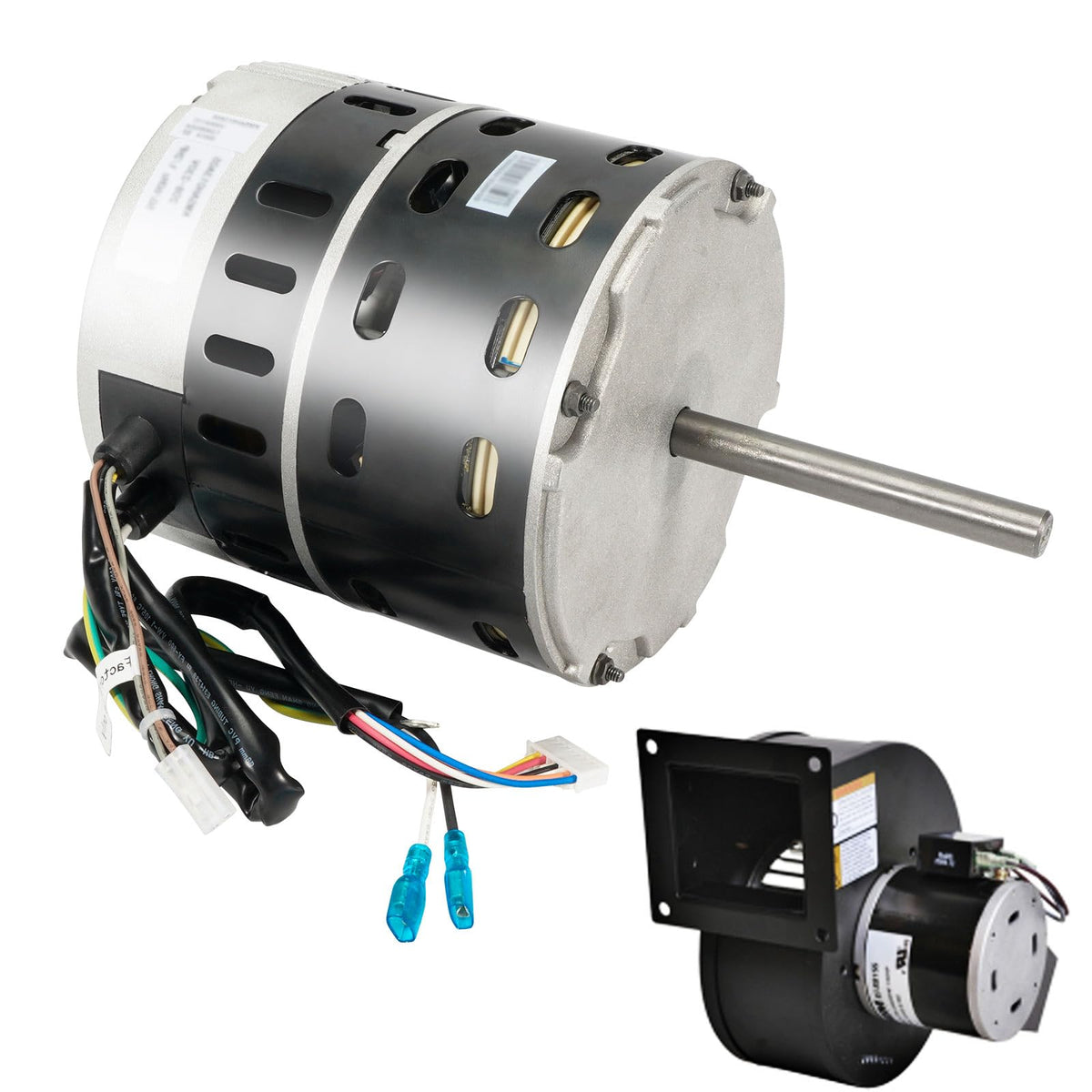 LEAPTREND ZWK702B5388701 Furnace Blower Motor 1/2HP, 208-230V, 50/60 Hz, 1050 RPM, 3.8-3.6A Compatible with Intertherm fit for E7 Model Furnaces Replace 622686 622639