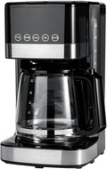 Programmable 12 Cup Drip Coffee Maker with Glass Coffee Pot (1.9 Qt), Auto Shut-off, Touch Screen, Auto Pause
