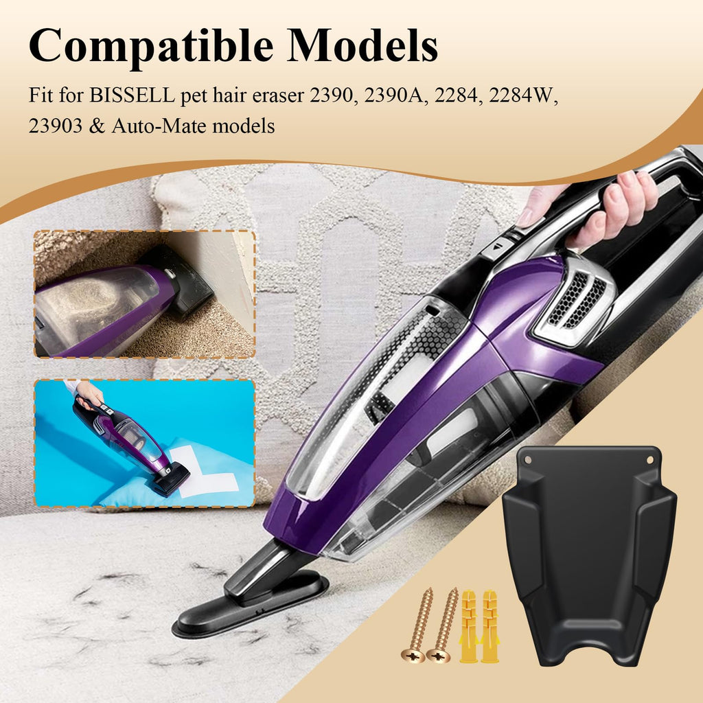 1Pc Handheld Vacuum Wall Mount/Docking Station Fits Bissell Pet Hair Eraser
