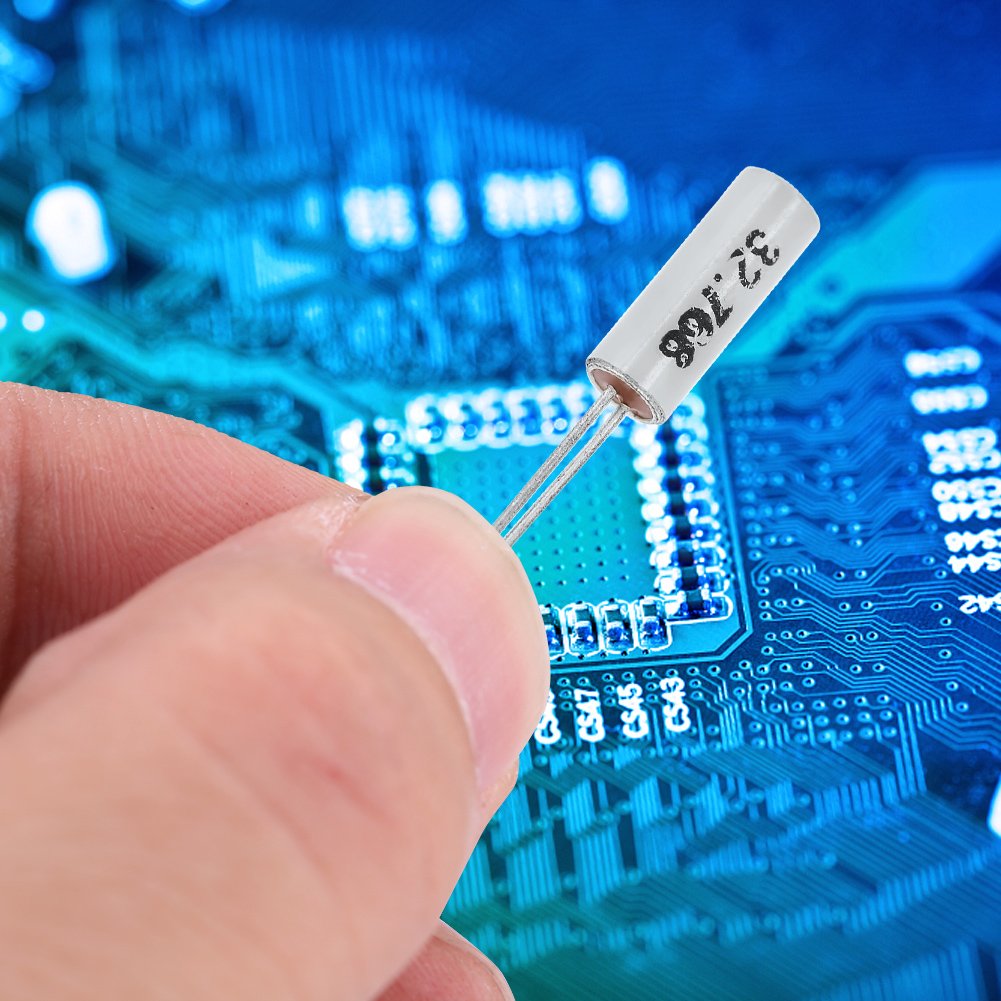50pcs 10 Value Quartz Crystal Oscillator Kit 32.768kHz to 24MHz with Precision Frequency Tolerance for DIY Electronics Projects, and PCB Prototyping
