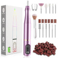 Cordless Nail Drill Electric Nail File Kit, Rechargeable Efile Set, Portable Acrylic Gel Nail Polish Remover Machine