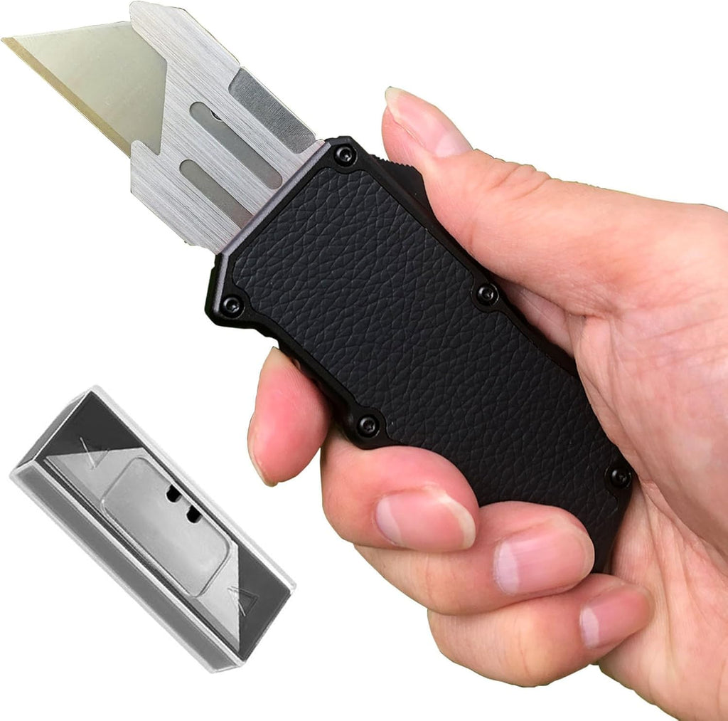 Automatic Utility Knife, Quick Change Blade Box Cutter