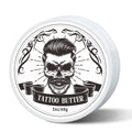Tattoo Butter Aftercare Cream, Tattoo Care Balm for Before, During, After Tattoo Process, Safe, Natural Tattoo
