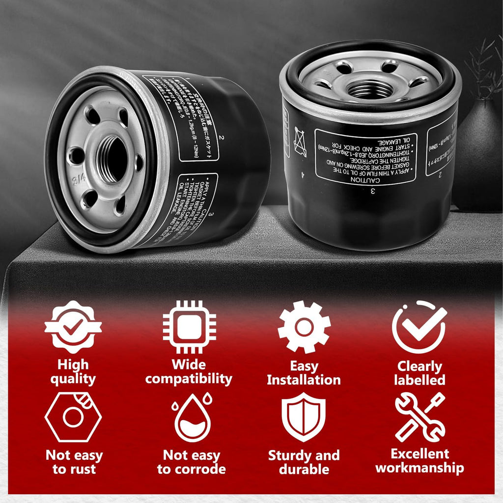 951-11501 Oil Filter for MTD Cub Cadet Troybilt 951-15362 751-15362 951-12690 Fits for LS27 LS33 TB30 TB30R TB33LS TB42 TBWC33XP Lawn Mower