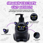 Halloween Grumpy Cat Soap Dispenser, Green Apple Scent