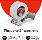 Packing Tape Dispenser, Gray, Handheld, 3 Inch Wide