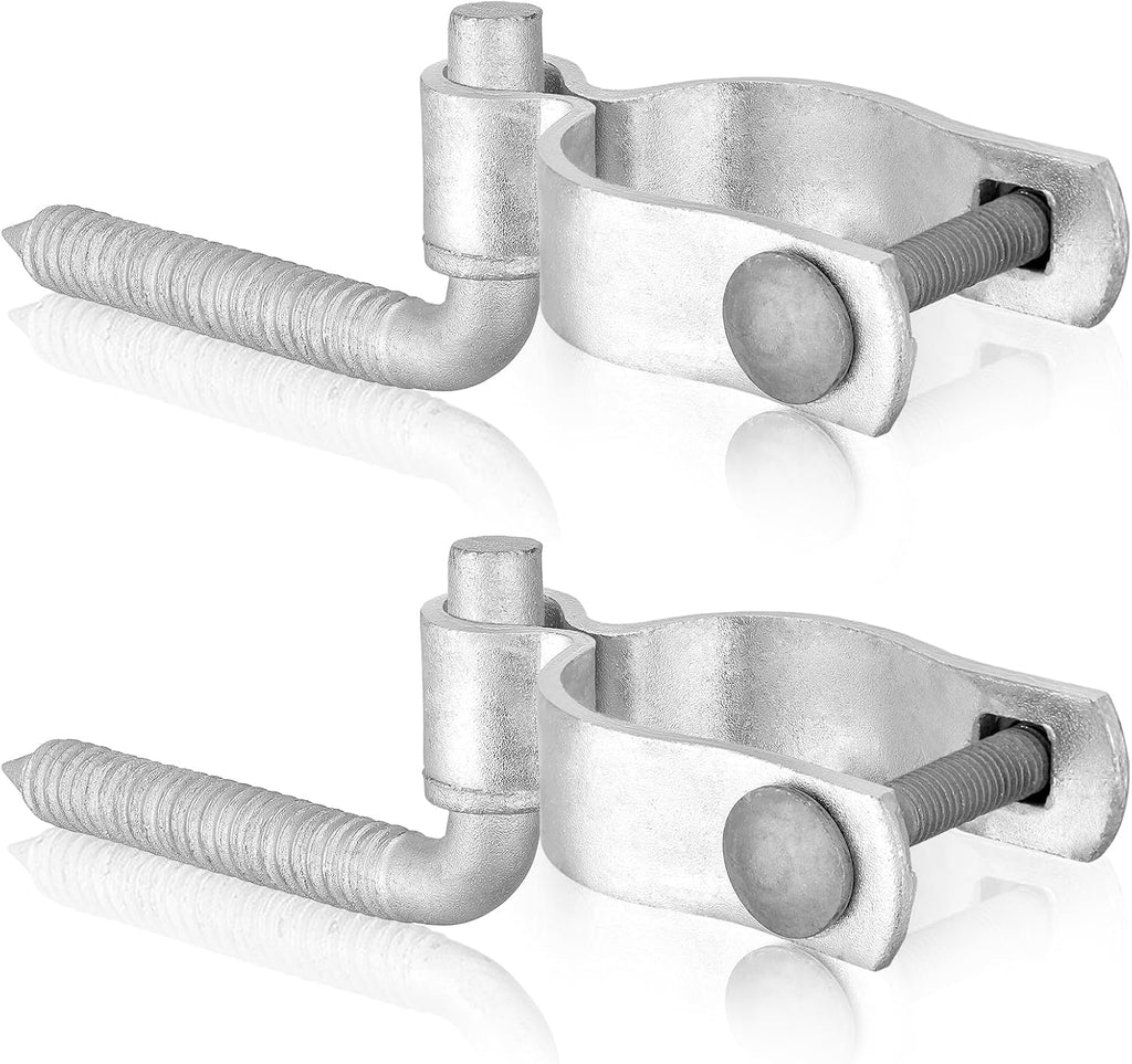 4 Pcs Farm Gate Hinge Set, 5/8'' x 2'' Gate Hinge