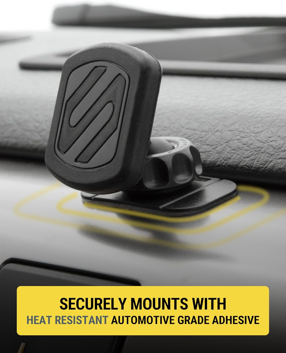 MXDM Magnetic Phone Holders for Your Car, Dashboard Cell Phone Holder with Extra Strong Magnet and Thick Metal Plate