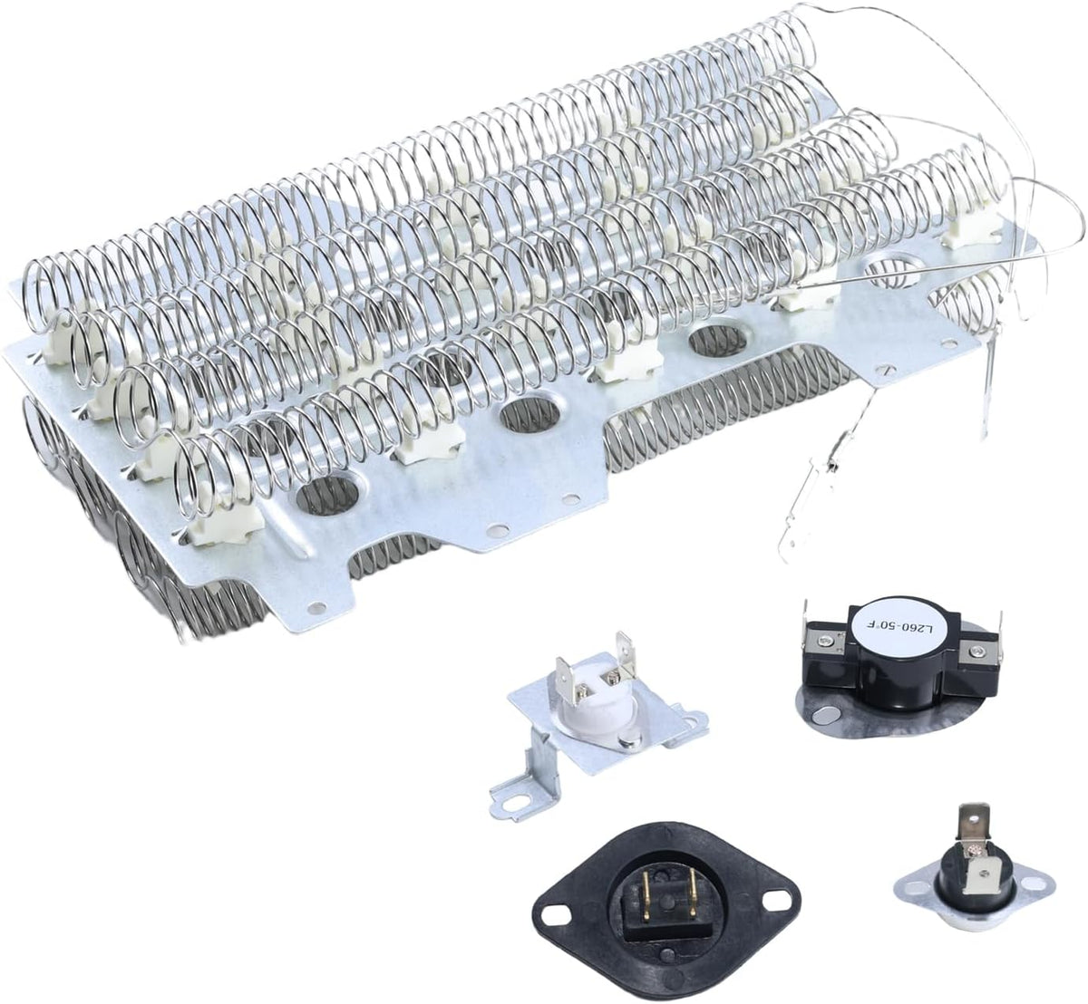 DVE54R7200V/A3 DVE52M7750W/A3 DVE54R7200W/A3 Dryer Heating Element Kit