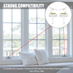 Split Arm Operator with Handle, Left and Right Hand Options, Compatible with Andersen 400 Series Perma-Shield