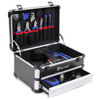 Tool Box Tool Organizer Storage Cabinet Carry Case Tool box with DrawersSilver