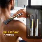Body & Pubic Hair Trimmer for Men Electric Back Shaver for Men