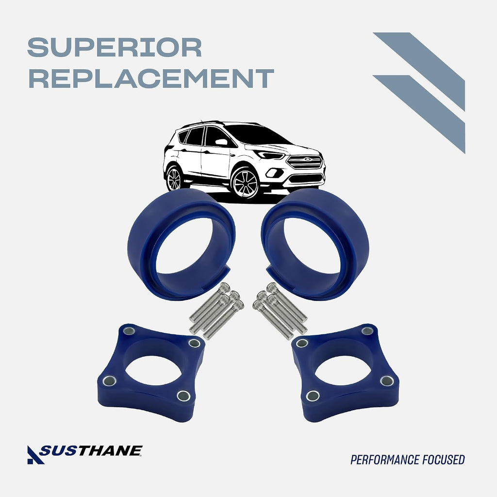 AUTOACER - Front & Rear Leveling Lift Kit 30mm /1.2"- Front Strut Spacers & Rear Coil Springs Spacers (Left & Right) in High-grade Polyurethane - fits ESCAPE, MARINER, TRIBUTE, MAVERICK