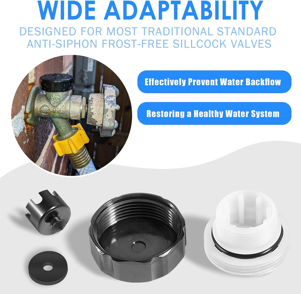 VACVBKX1B Vacuum Breaker Replacement Kit, Anti Siphon Valve Repair Kit | ASSE 1019-A Vacuum Breaker Replacement Kit
