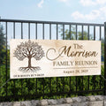 We Are Family Reunion Banner – Custom Vinyl Banner for Family Tree Celebration, Personalized 2025 Reunion