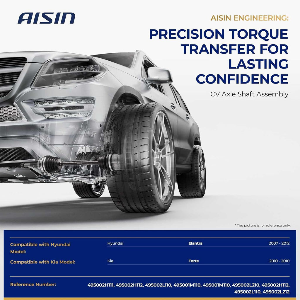 AISIN AFTERMARKET CVAAZ-01092 Front Right CV Axle Assembly