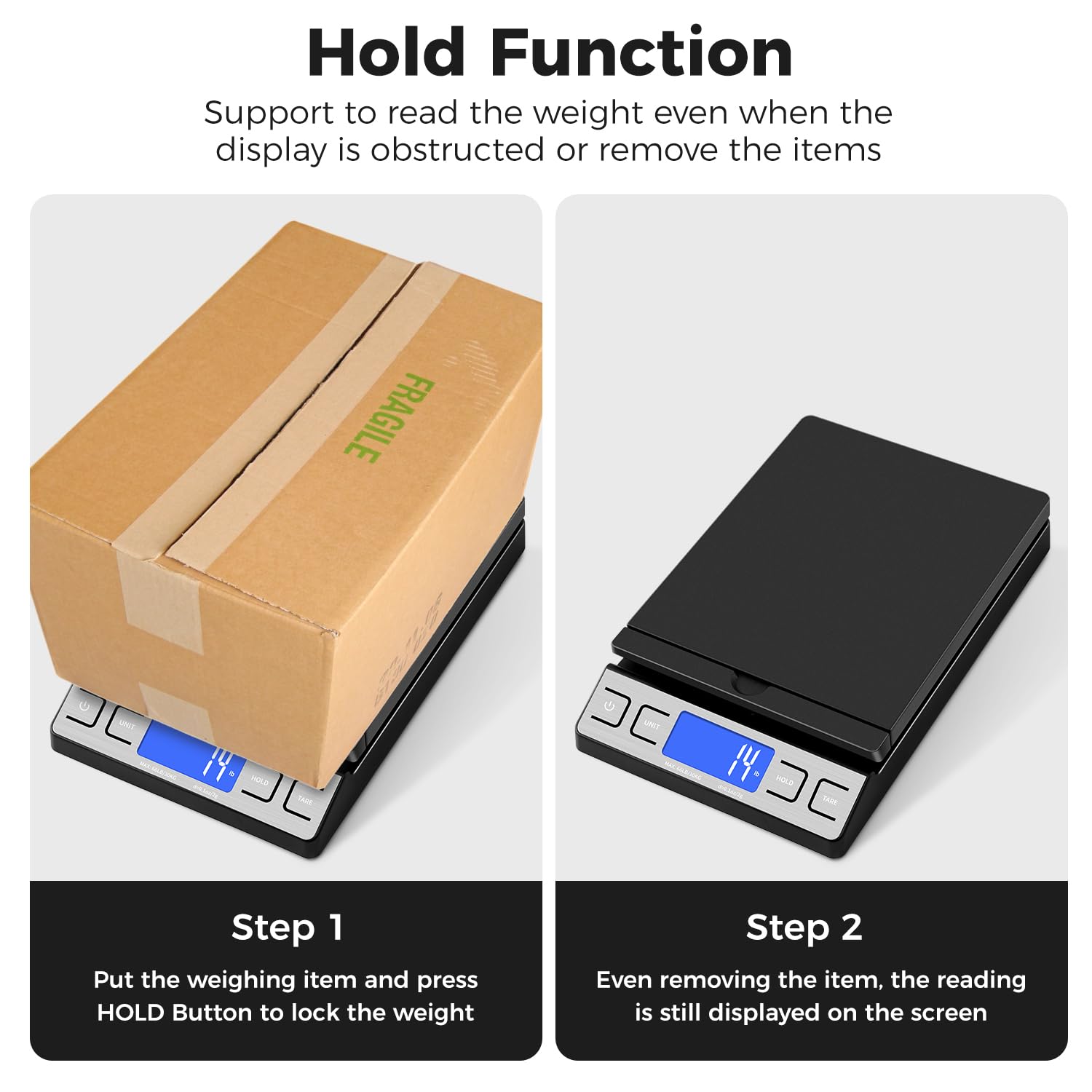 Shipping Scale,High Accuracy 0.1oz,Digital Postal Scale,Mail Scale Featuring Envelope Flip
