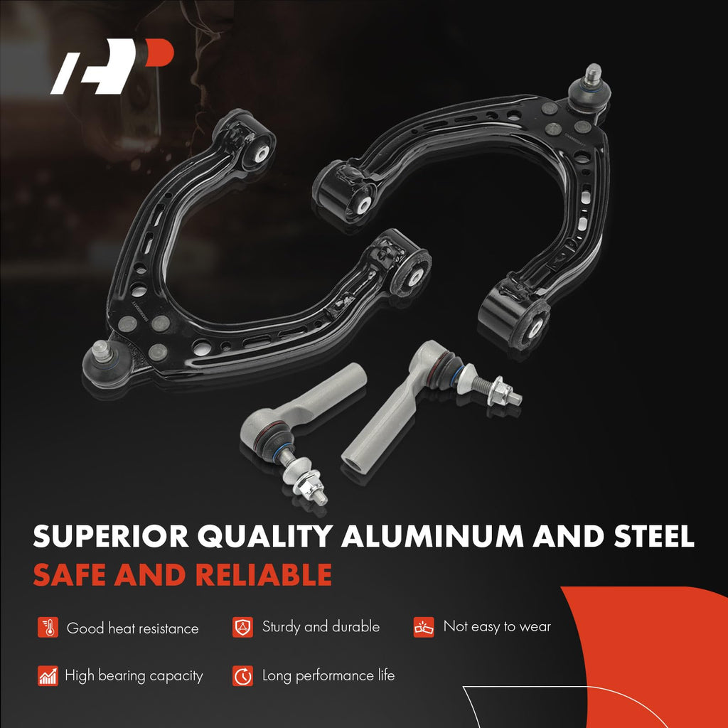 A-Premium 12Pcs Front Suspension Kit, Sway Bar Link, Tie Rod End