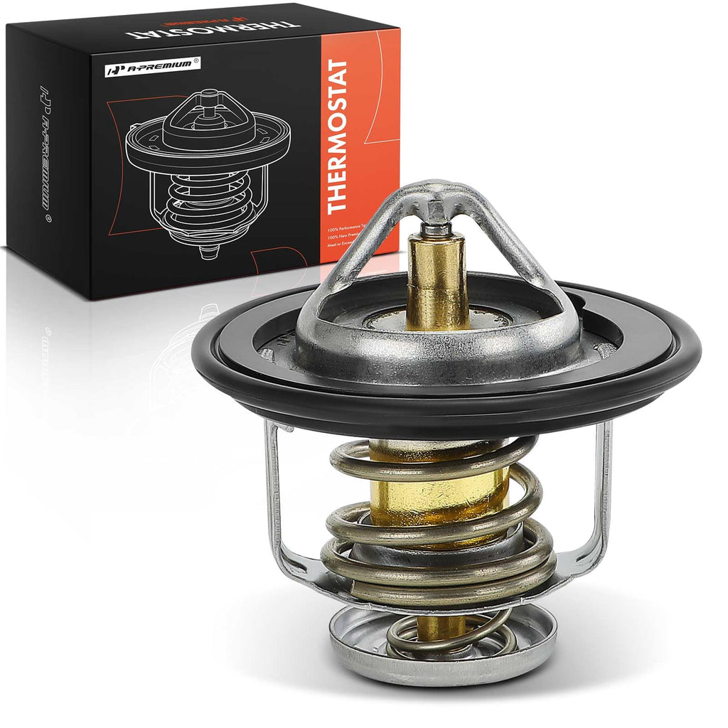 A-Premium Engine Coolant Thermostat with Seal Compatible with Honda