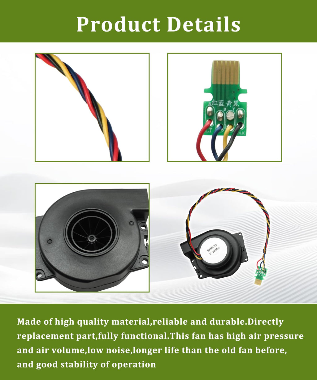 Replacement Vacuum Cleaner Engine Ventilation Motor Fan