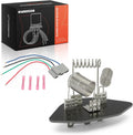 A-Premium Front HVAC Blower Motor Resistor with 4 Pins Connector