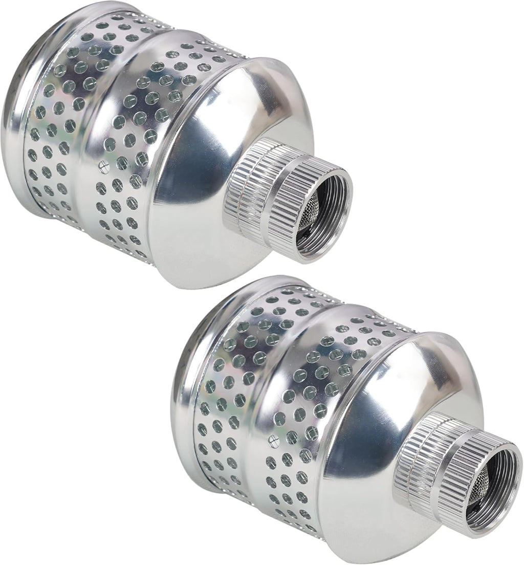 2 Pack Bubbler Sprinkler Heads, Aluminum Diffuser Flood Nozzle for Delicate Watering, Gentle Garden Metal Watering