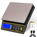 Baking Scale with Percentage Weighing Function 66lb/ 30kg Large Digital Kitchen Scale for Candle, Soap and Sourdough