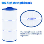 08010 Spa Filter Compatible with Caldera Utopia 73722, 1039607