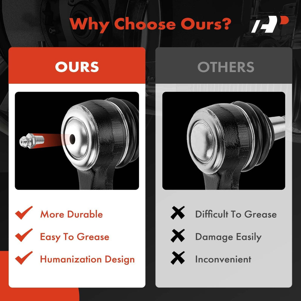 A-Premium Front Outer Tie Rod End Fix Uneven Tire Wear