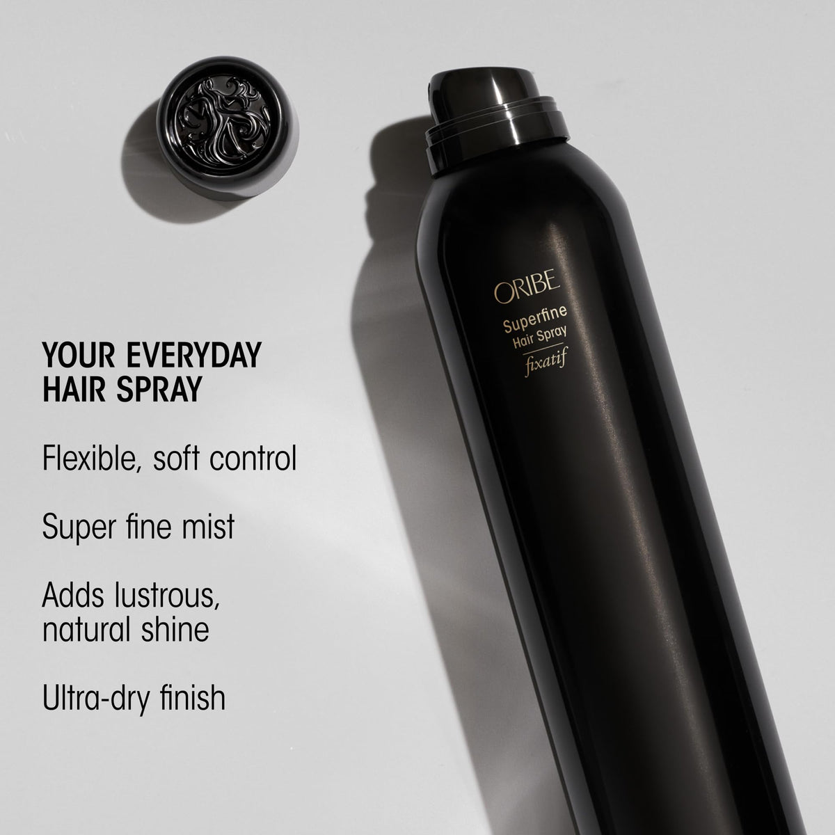 Superfine Hair Spray - Medium Hold, Smooths & Adds Light Shine - 9oz