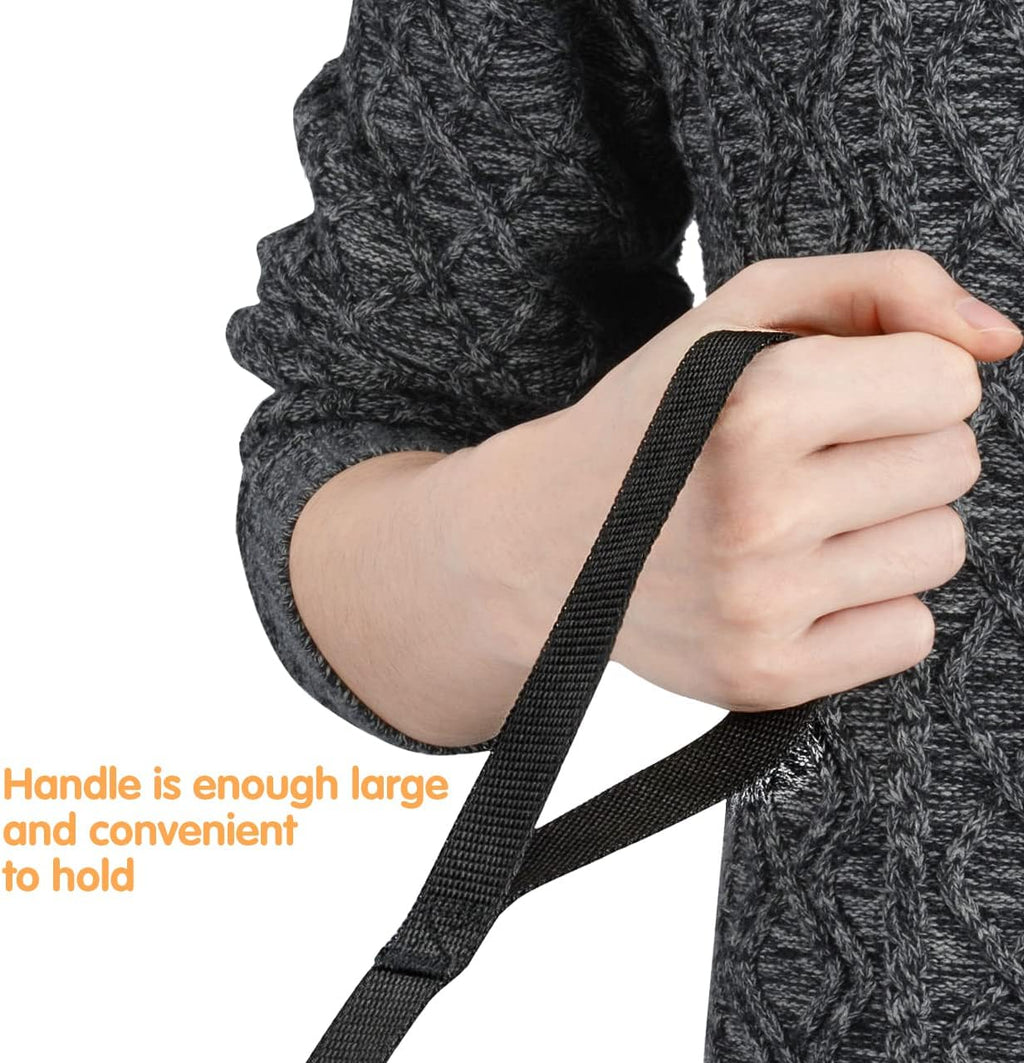 Dog/Puppy Obedience Recall Training Agility Lead-30ft,2 Packs Black