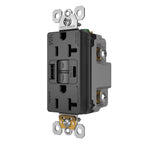 Legrand 20 Amp Hospital Grade GFCI USB Type A/C Wall Outlet Black 1 Pack