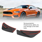 Keenso 1 Pair of Front Bumper Corner Spoiler Winglet, ABS Front Lip Side Splitters Left Right for Various Vehicle