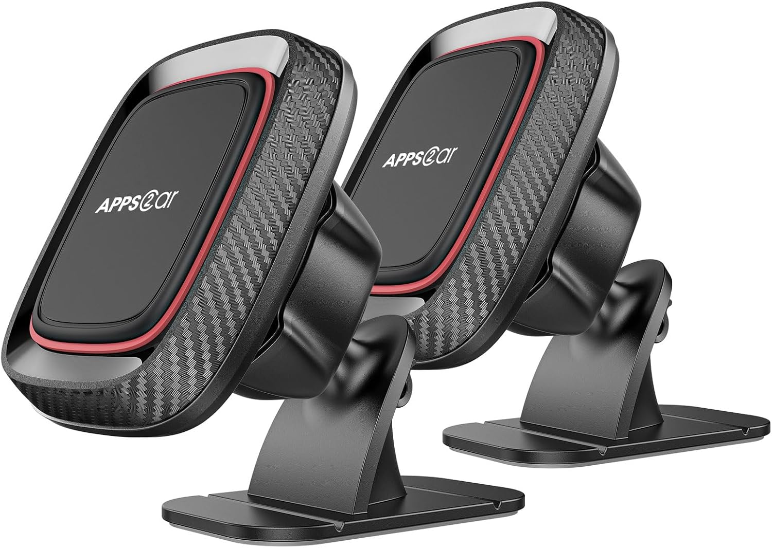 [2 Pack] Magnetic Phone Holder for Car, APPS2Car Dashboard Magnetic Car Phone Holder Mount with Strong VHB Adhesive