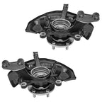 Detroit Axle - AWD Front Steering Knuckles & Hub Bearings Struts Rear Shock
