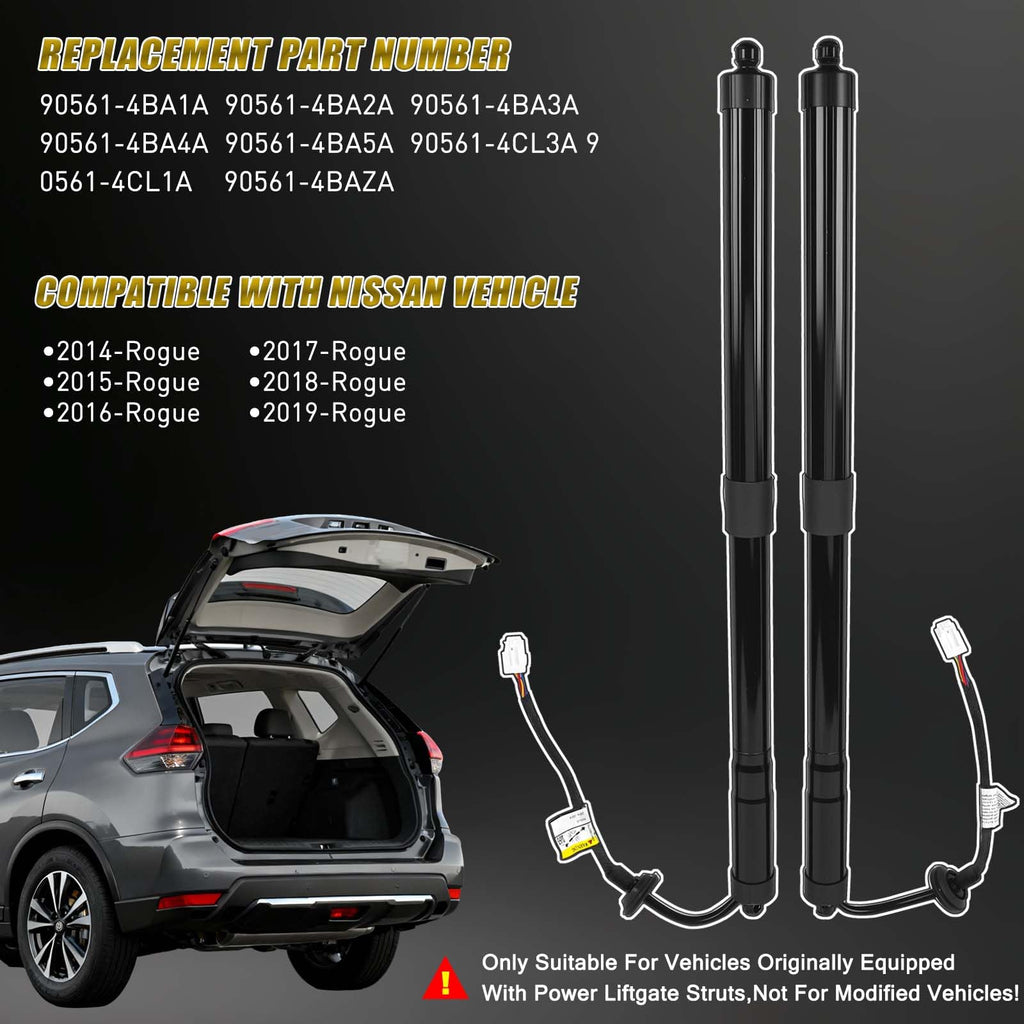 Power Liftgate Struts Fit for Nissan Vehicle Rogue 2014-2019