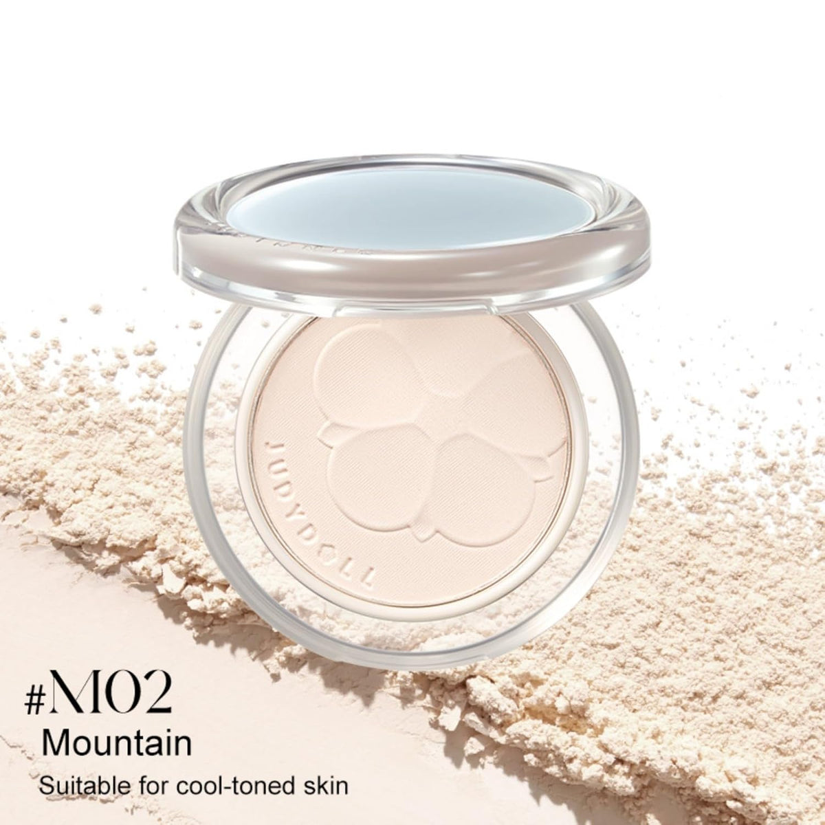 Pure Matte Single Highlighter Pressed Powder, 15%+ Concealing Coverage Brightening Face Makeup, Soft-Focus Natural