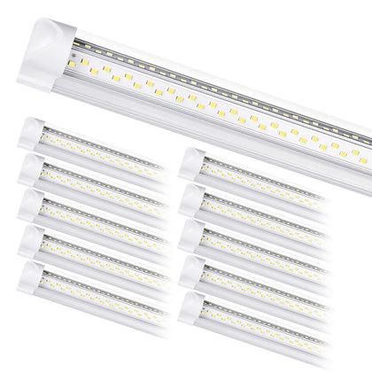 8Ft LED Shop Light Fixture 8 Foot 100W 15000LM 6500K