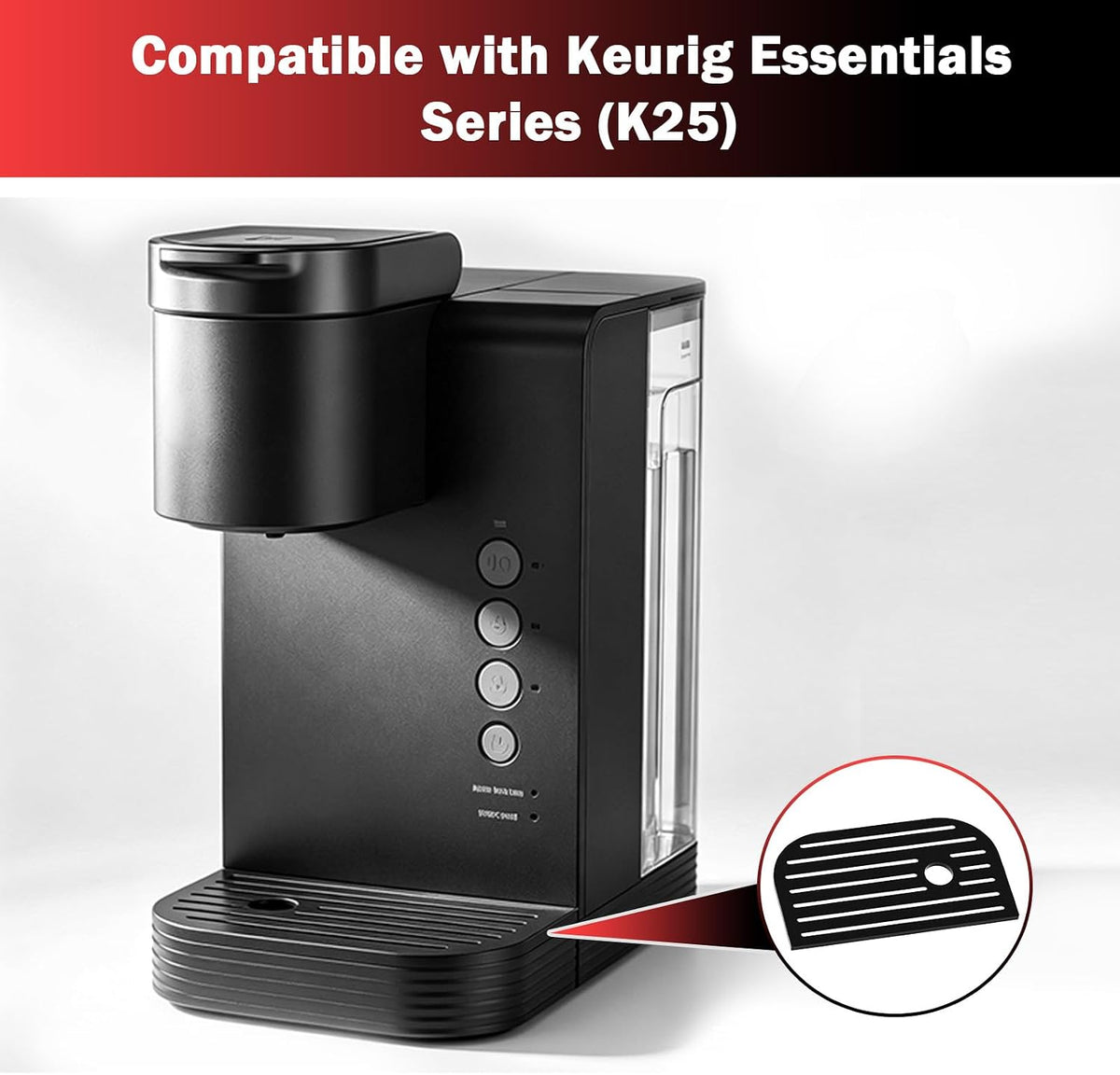 Drip Tray Replacement Lid Compatible with Keurig Essentials Series (K25)