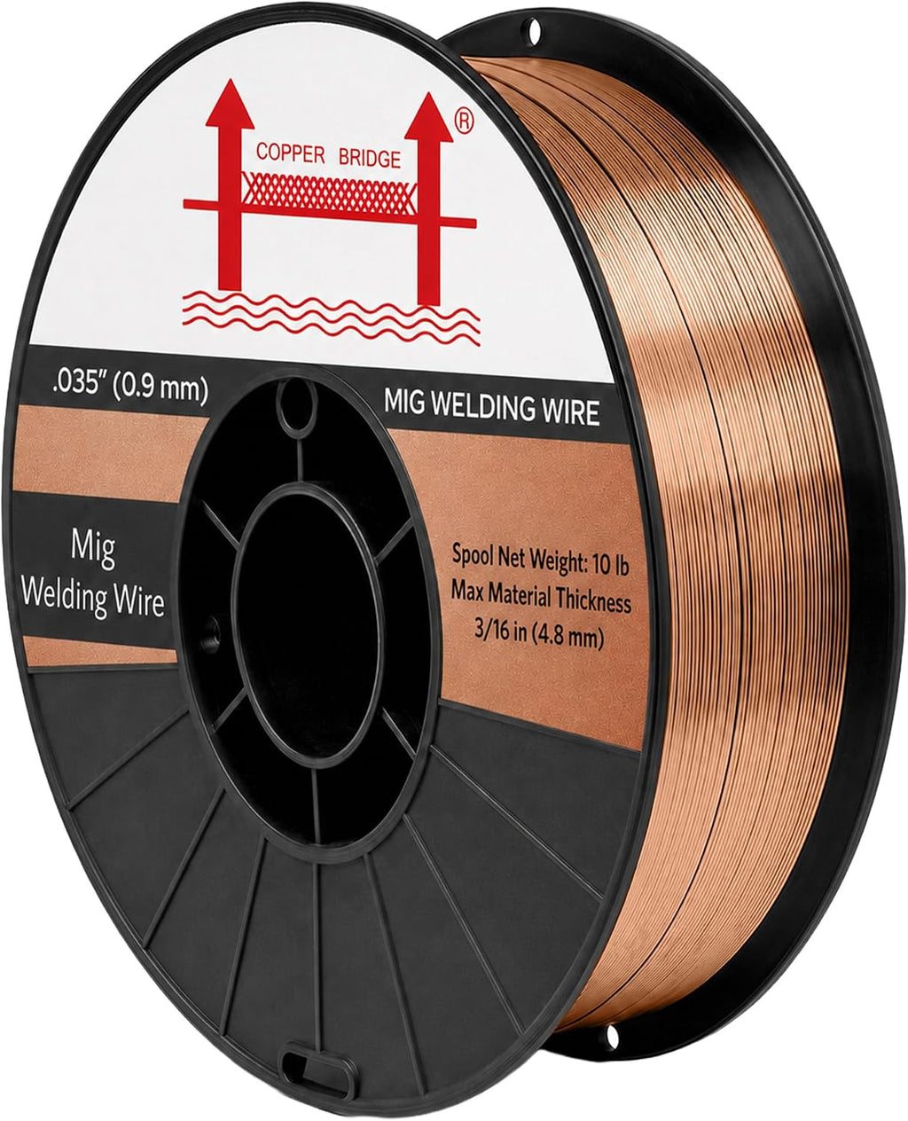 ER70S-6 Solid MIG Welding Wire – .035” – 11 lb Spool