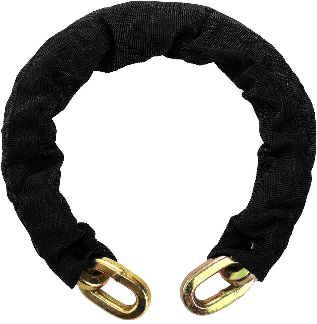 2 Feet Hardened Steel Security Chain 10KS 3/8" Thick Bike Chain | Heavy Duty Square Link Chain for Bikes