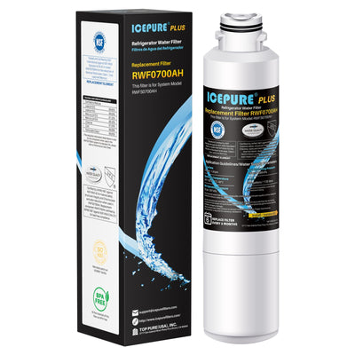 PLUS NSF/ANSI 53 DA29-00020B Refrigerator Water Filter Compatible with Samsung DA29-00020A/B, DA29-00020B-1