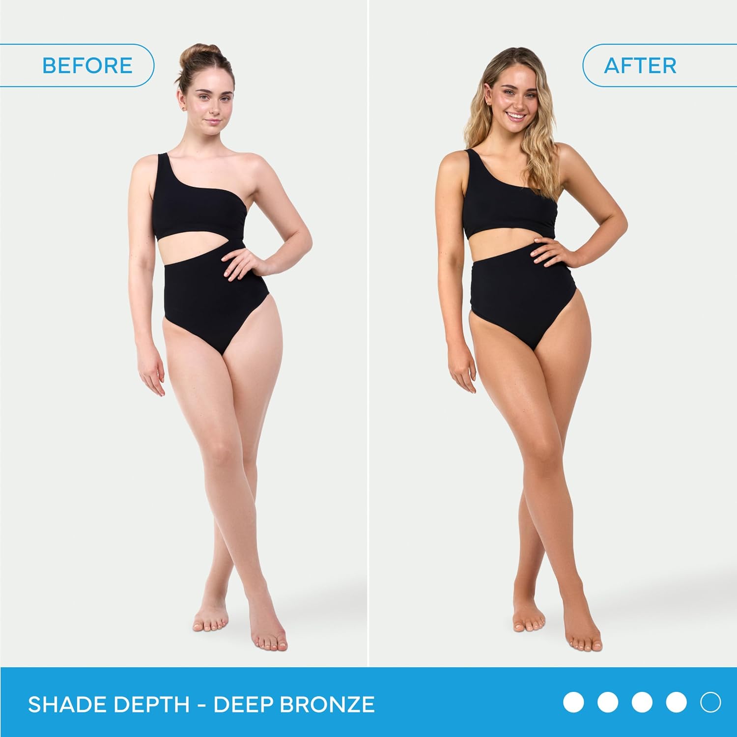 Self Tanning Foam + Application Mitt | Includes Lightweight Sunless Foam + Reusable Mitt for a Flawless Finish